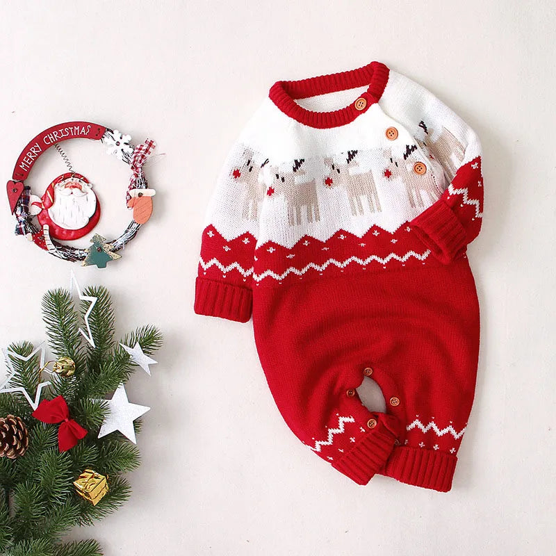 Baby Christmas Romper