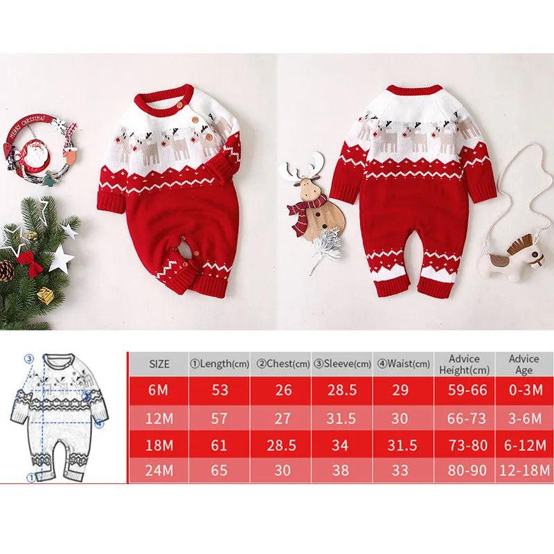 Baby Christmas Romper