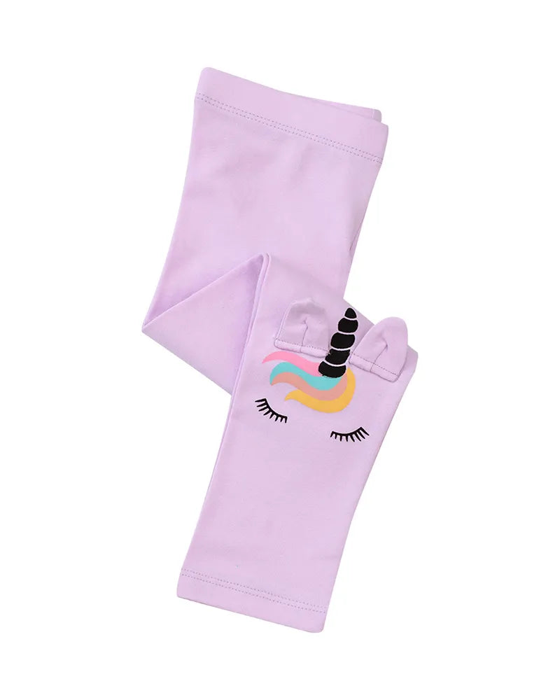 Girls Unicorn Leggings