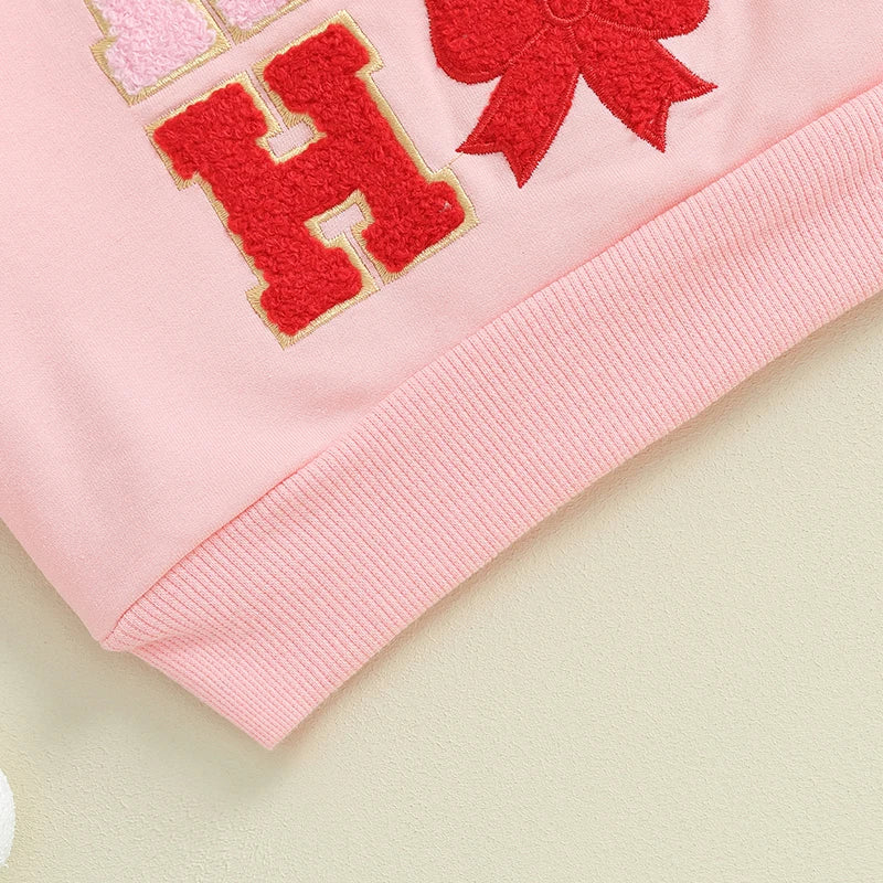 HoHo Girls Christmas Jumper