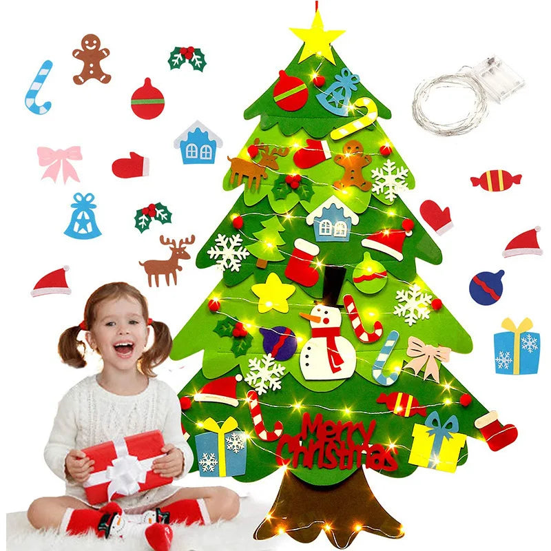 Childrens Felt Christmas Tree