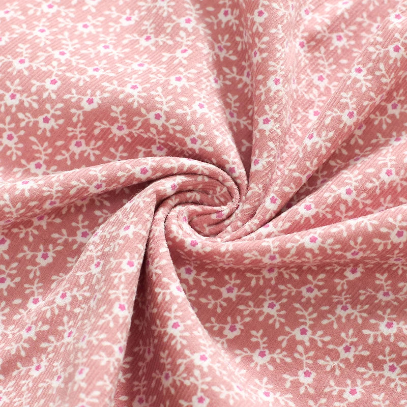 Girls Pink Flowers Dress