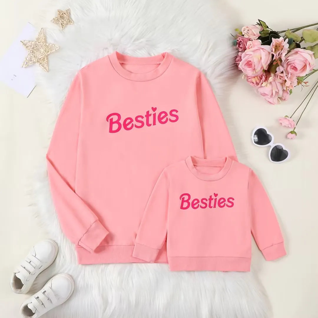 Besties Mum And Daughter Matching Outfit – M&E Boutique