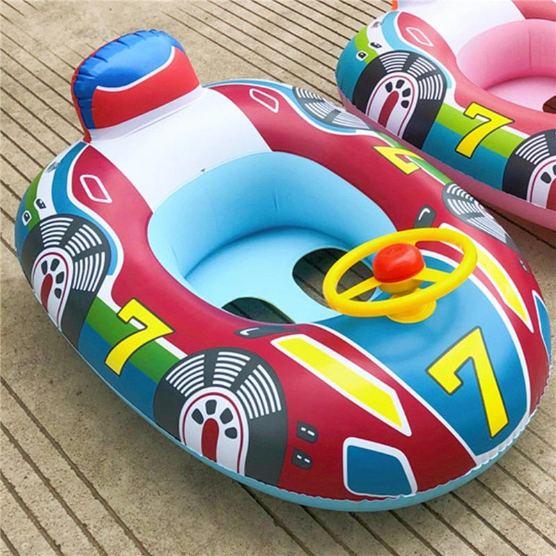 Baby inflatable seat swimming