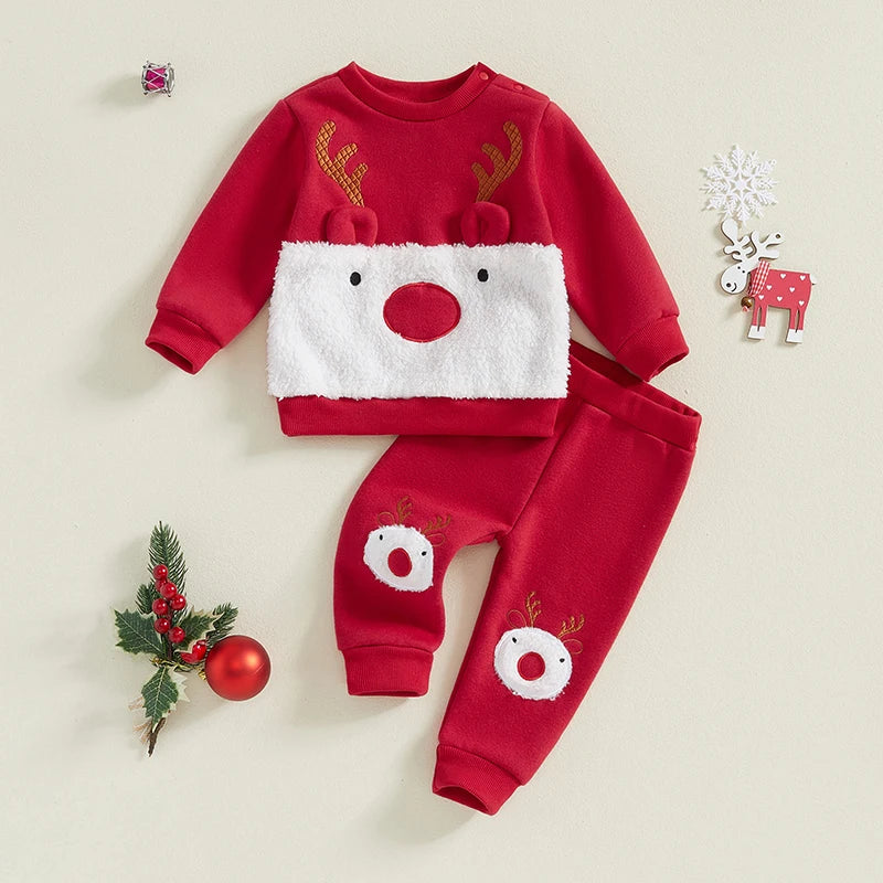 Children's Christmas Reindeer Lounge Set