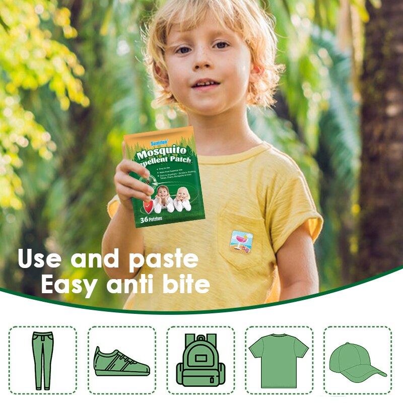 36pcs Mosquito Repellent Stickers