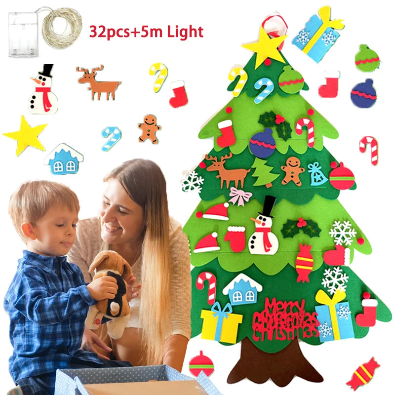 Childrens Felt Christmas Tree