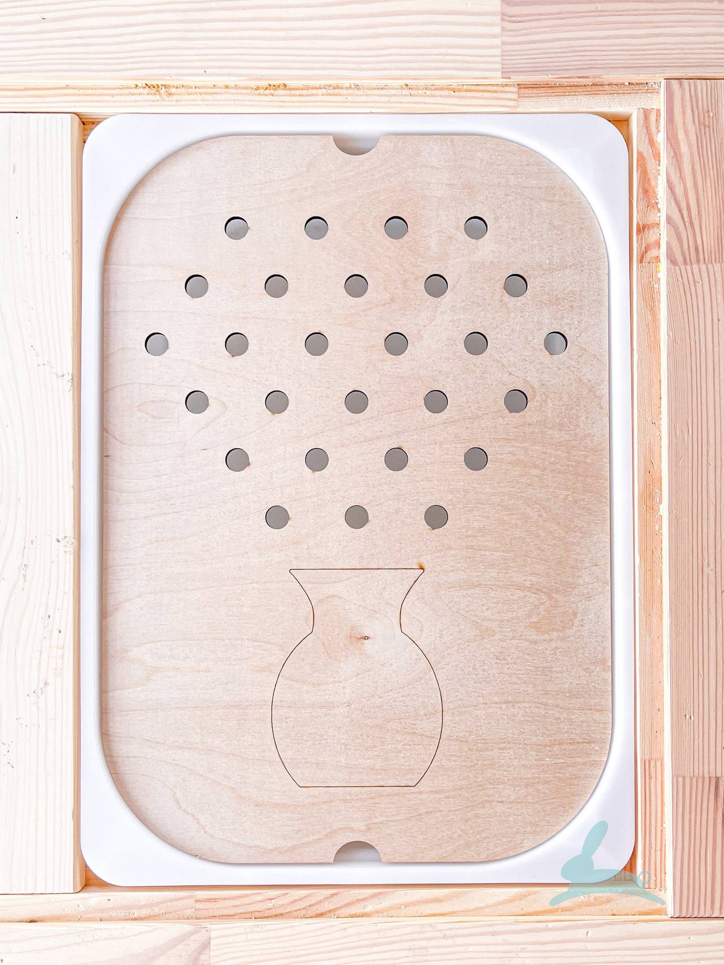FLISAT Sensory wooden Table Inserts