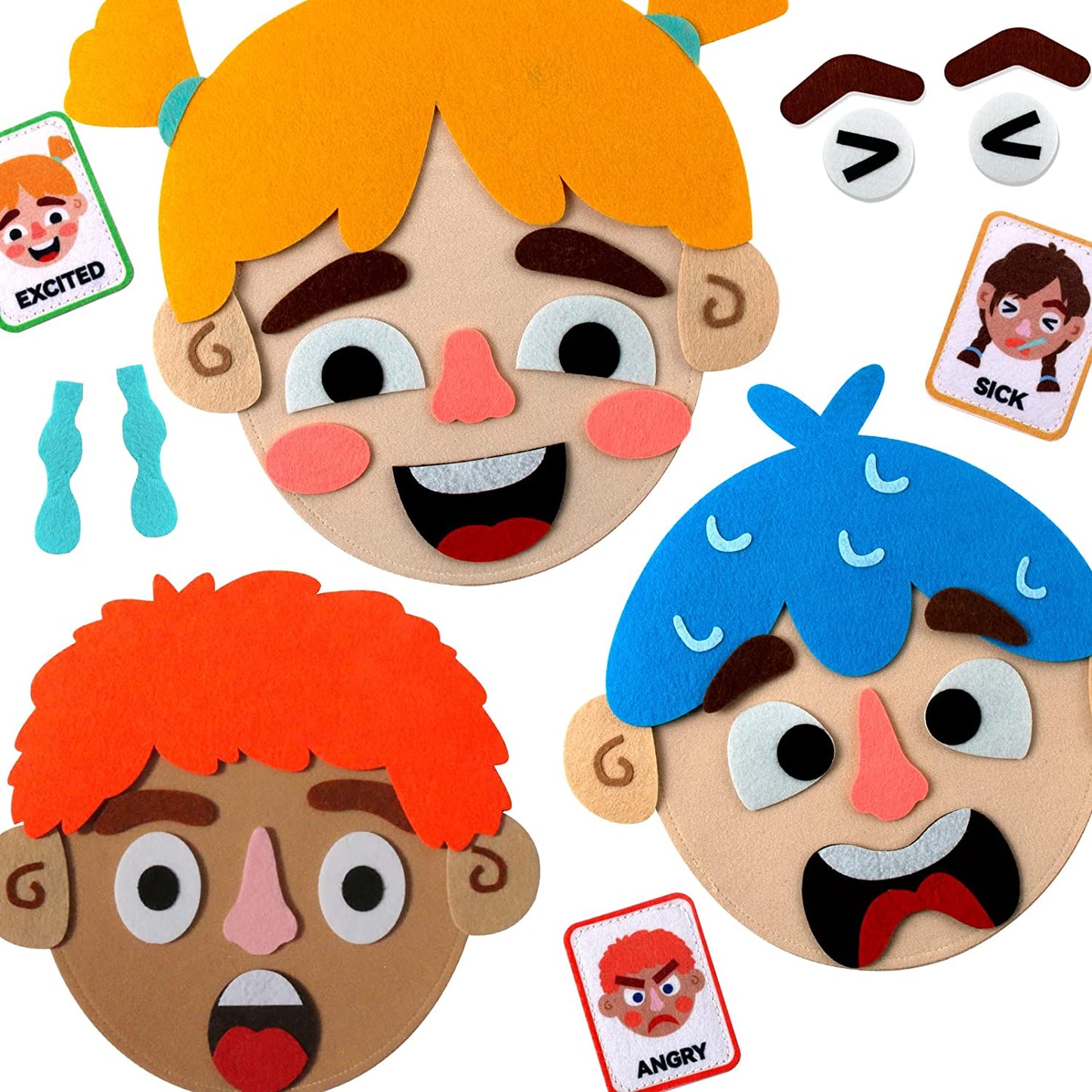 Montessori Describe Feelings Activity