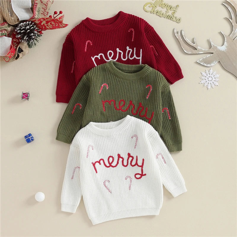 Kids Knitted Christmas Jumper