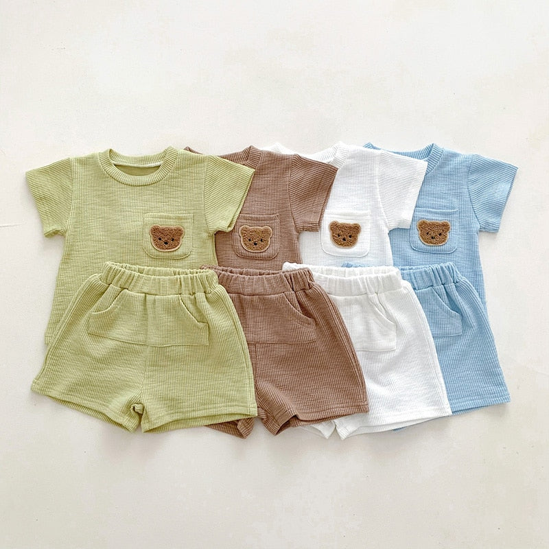 Bear Boys Short and Top Set