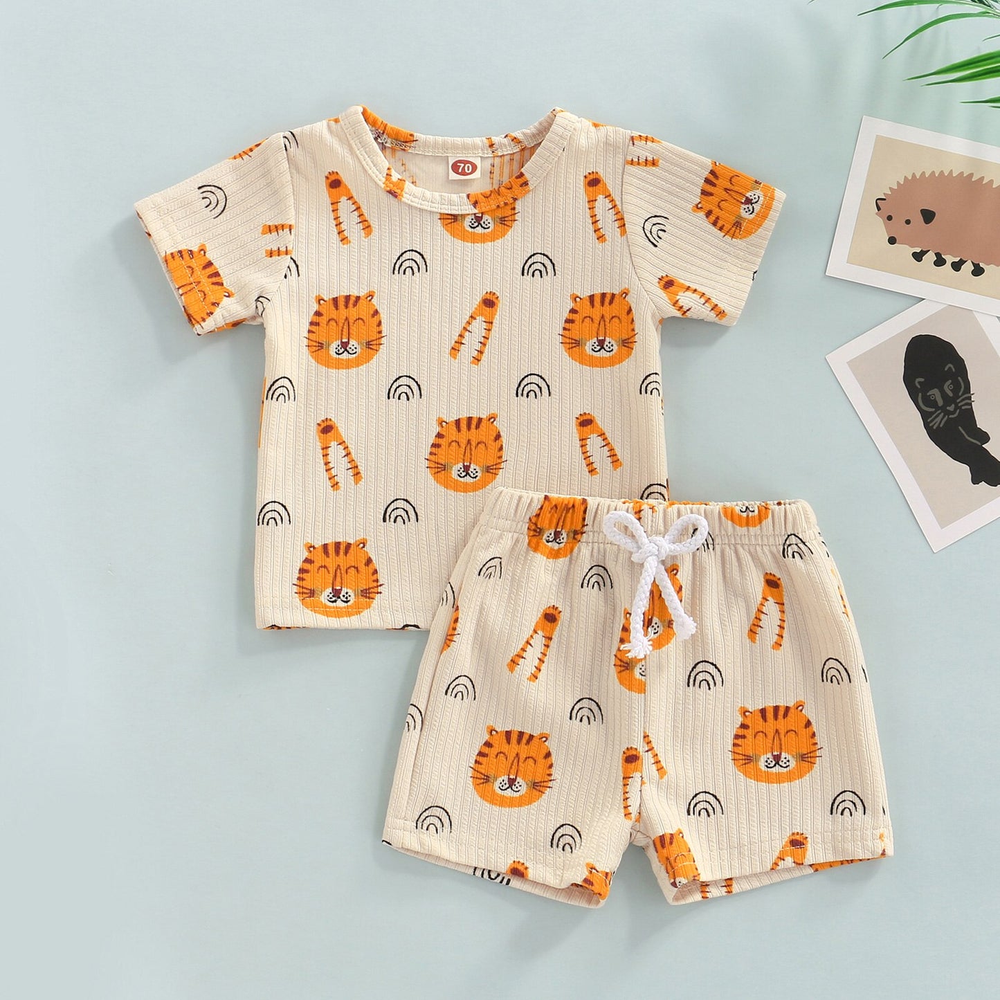 Animal Boys Short and Top Set
