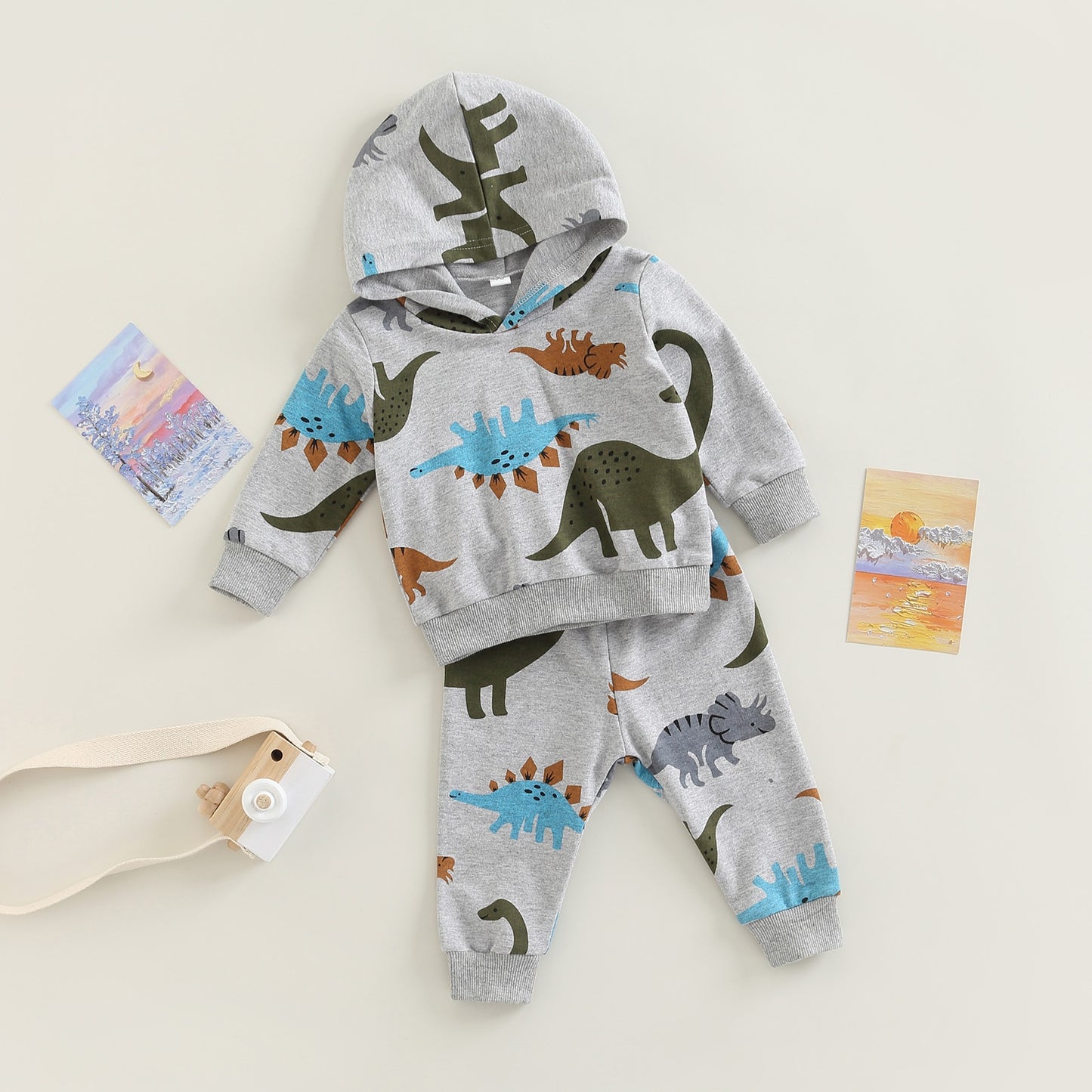 Baby Boys Dinosaur Lounge Set