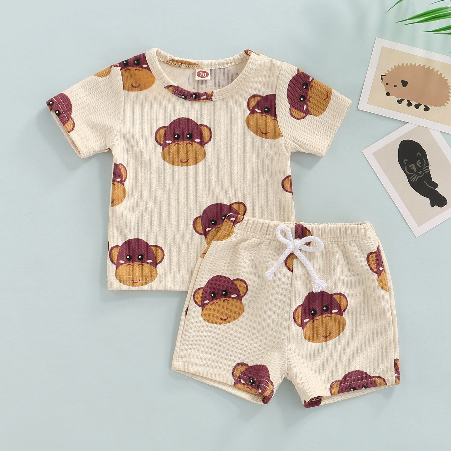 Animal Boys Short and Top Set