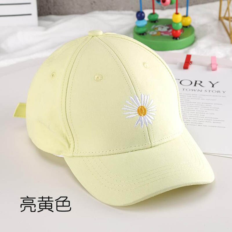 Girls Daisy Baseball Cap