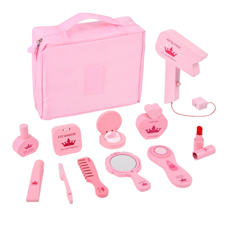 Wooden Hairdressers Toy Set