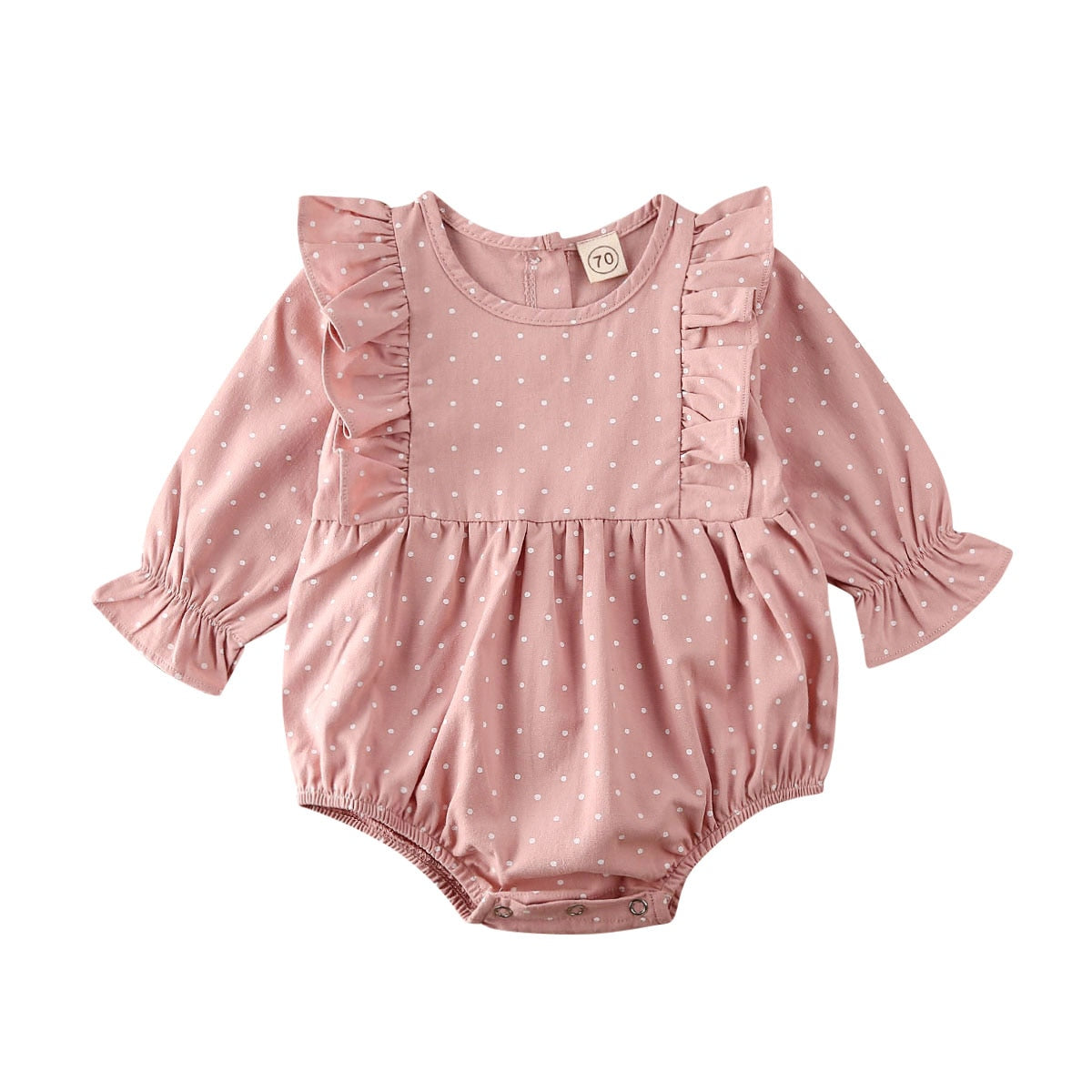 Baby Girls Dotty Romper