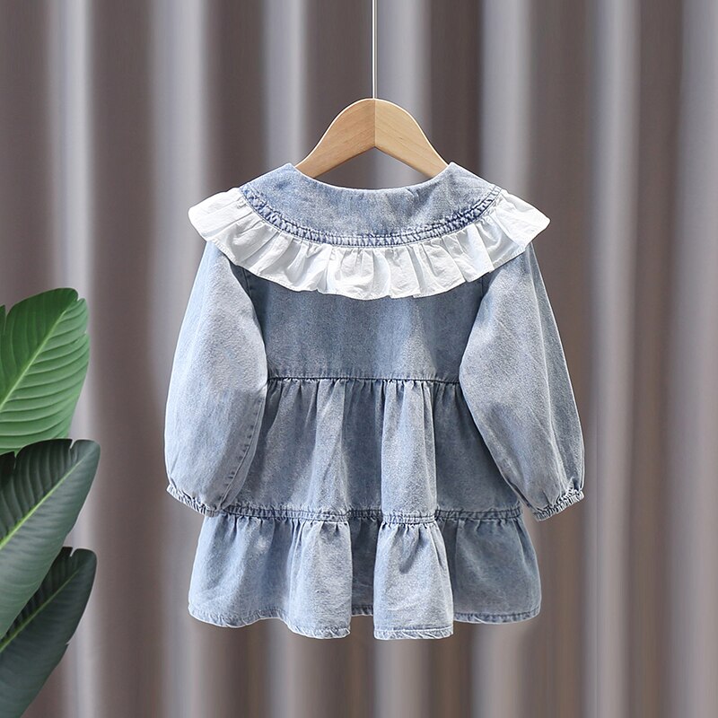 Girls denim dress