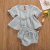 Baby Girls Ruffle Top and Short Set