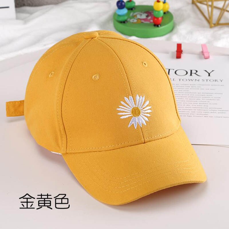 Girls Daisy Baseball Cap