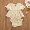 Baby Girls Ruffle Top and Short Set