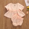 Baby Girls Ruffle Top and Short Set