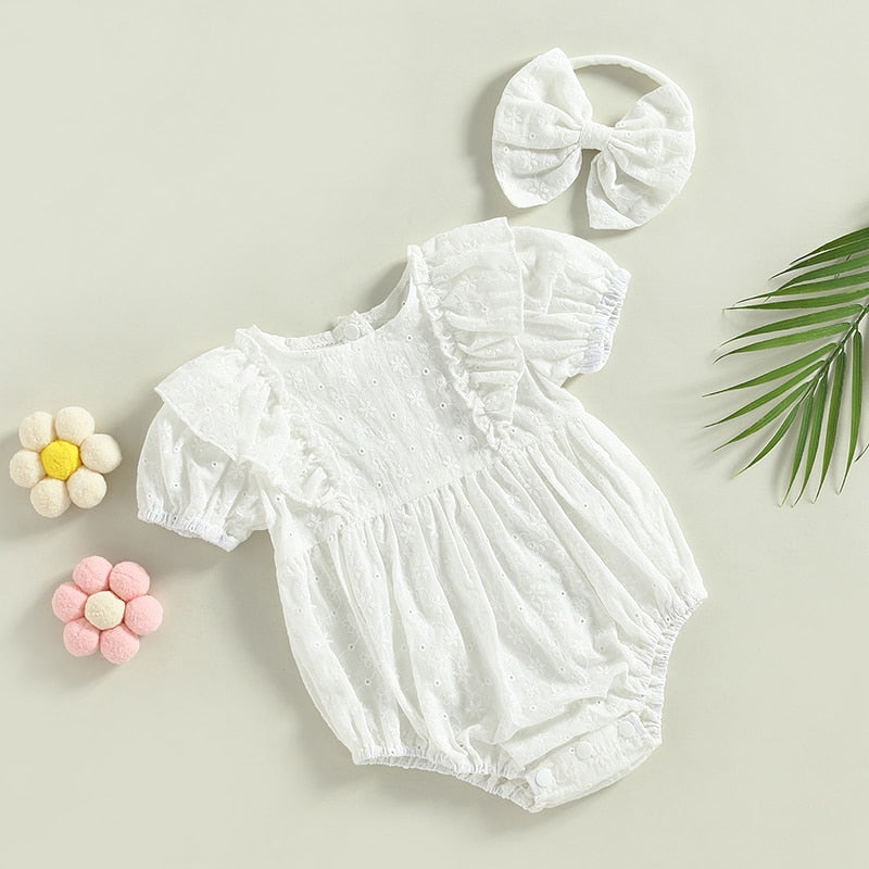 Baby Girls Romper Set