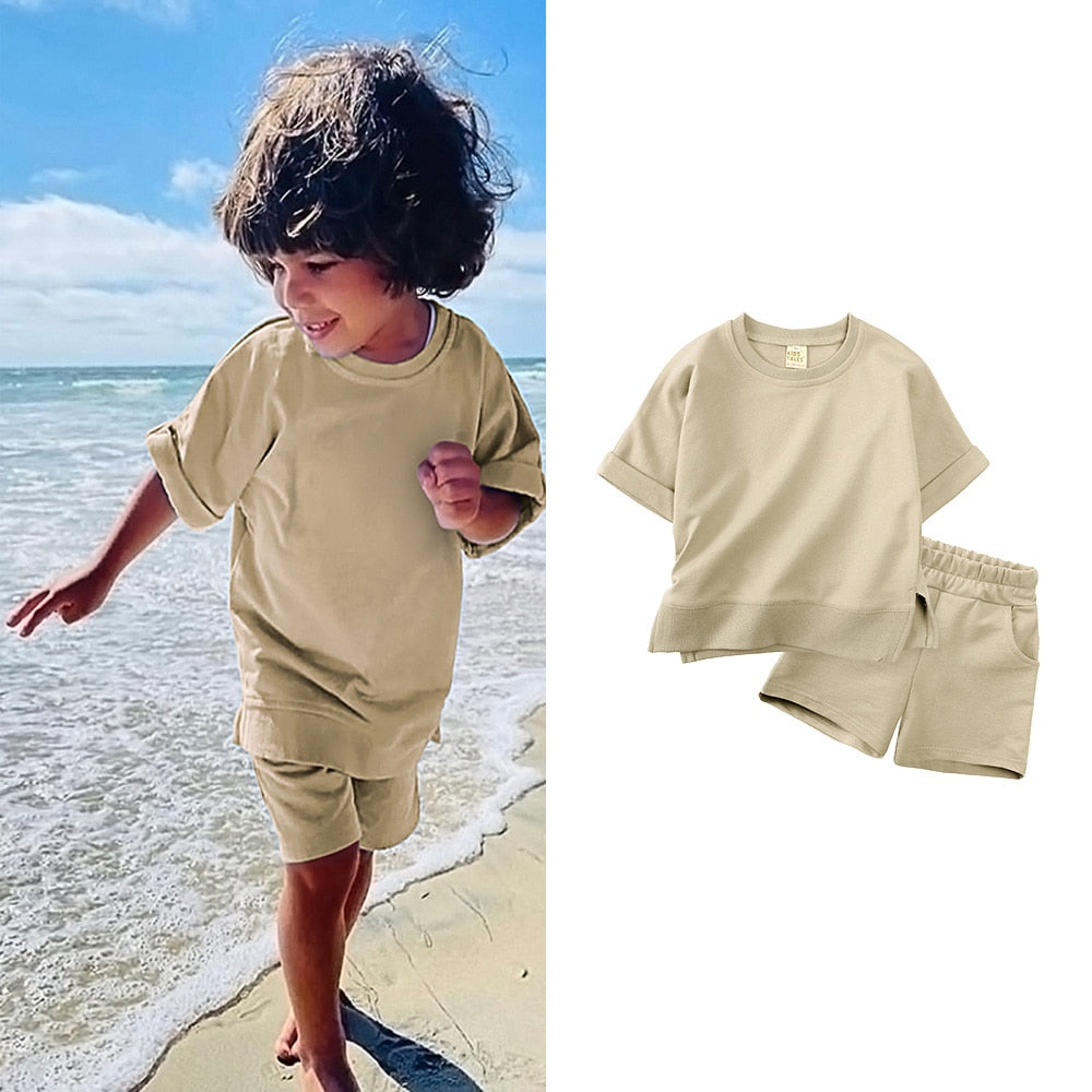 Boys T-shirt+Shorts Set