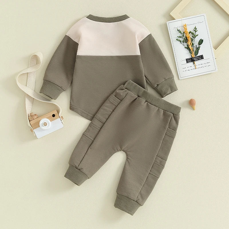 Boy Long Sleeve Pocket Tracksuit