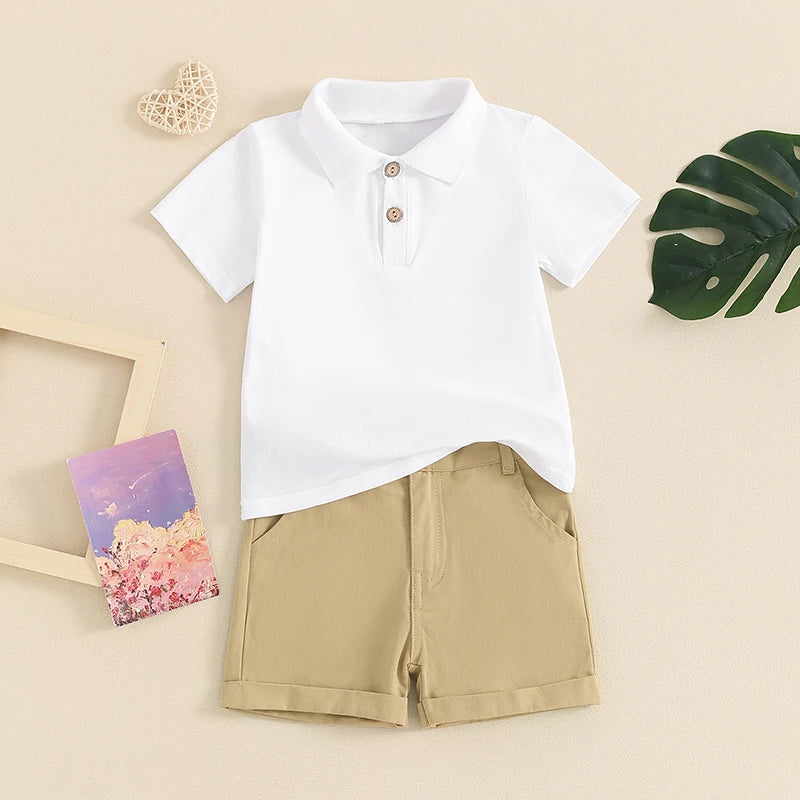 Boys Polo And Short Set