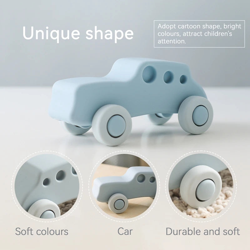 Silicone Children's Toy Cars