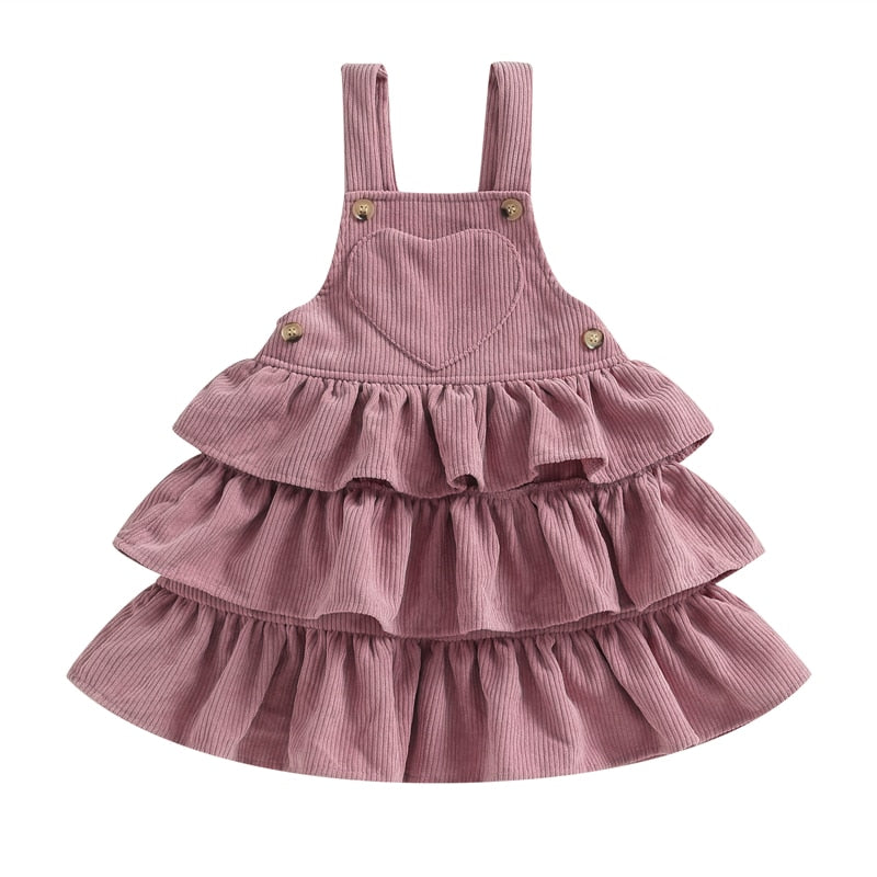 Girls Ruffle Summer Dress