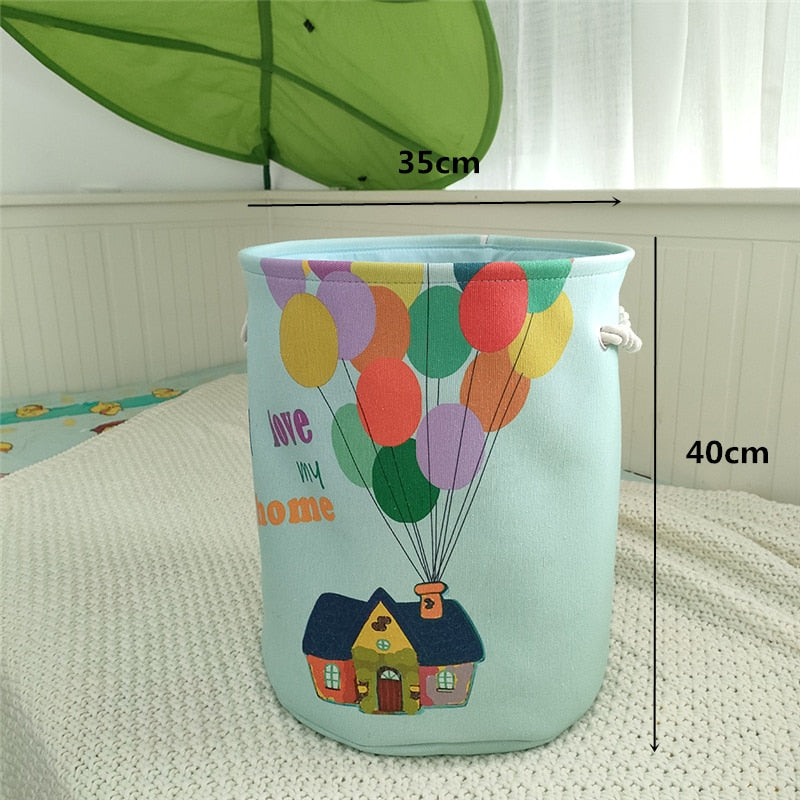 Childrens Animal Canvas storage basket