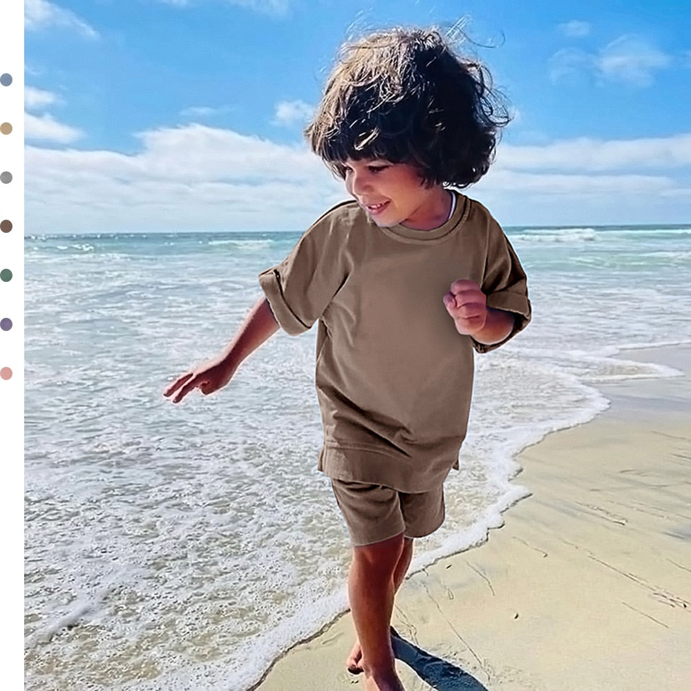 Boys T-shirt+Shorts Set