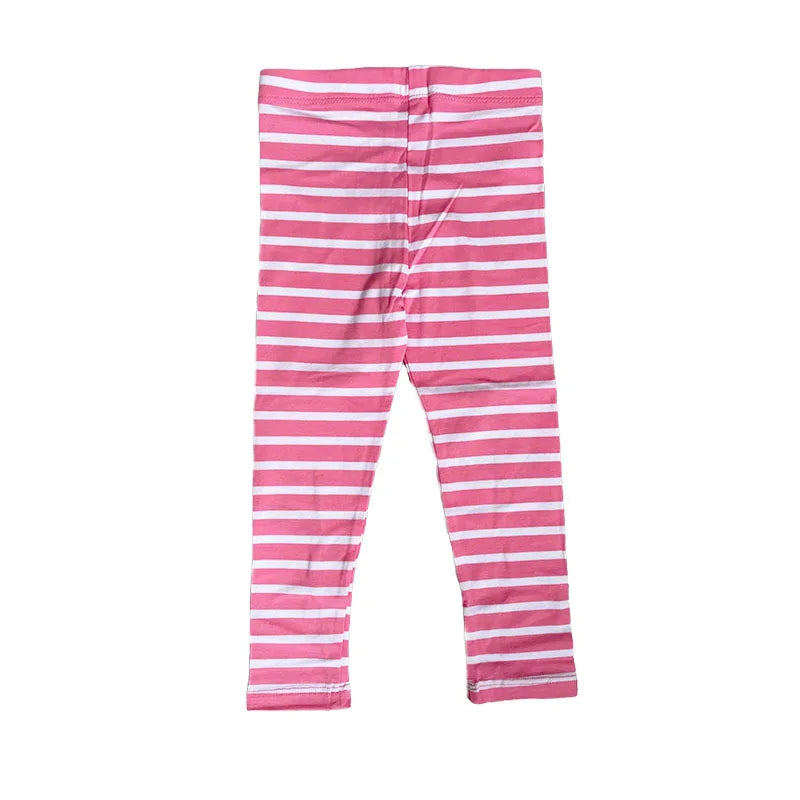 Girls Stripy Leggings