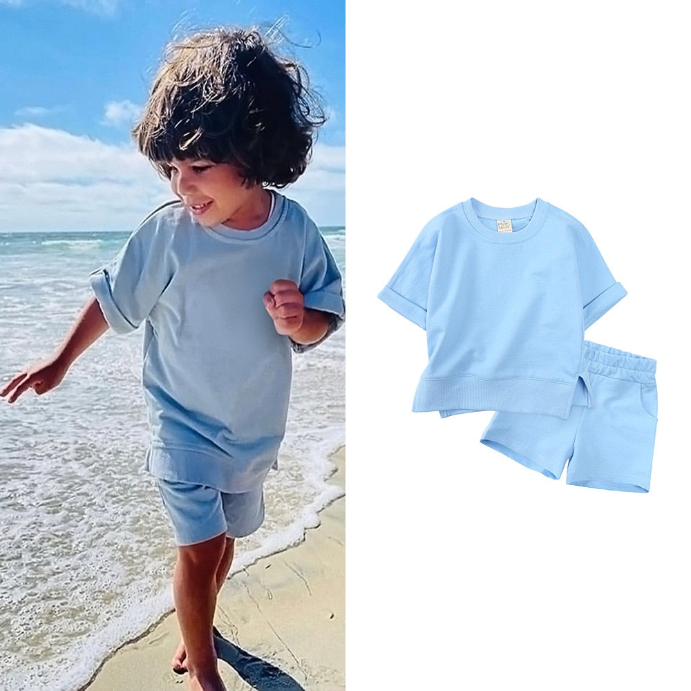 Boys T-shirt+Shorts Set