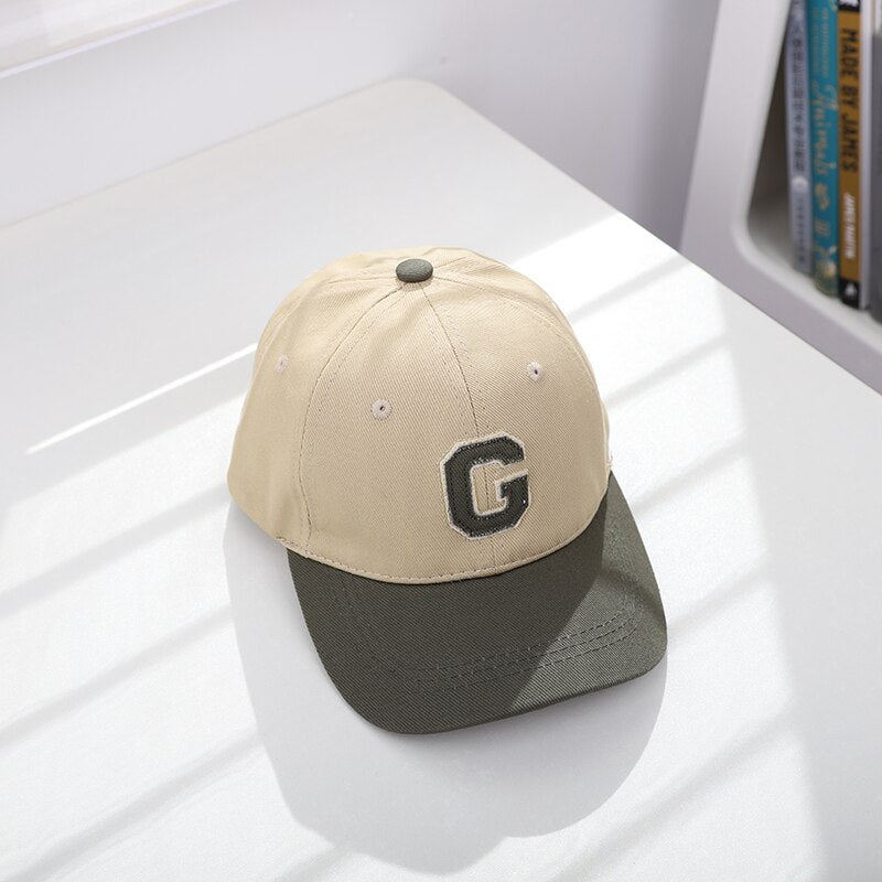 Children's G Embroidery Baseball Cap