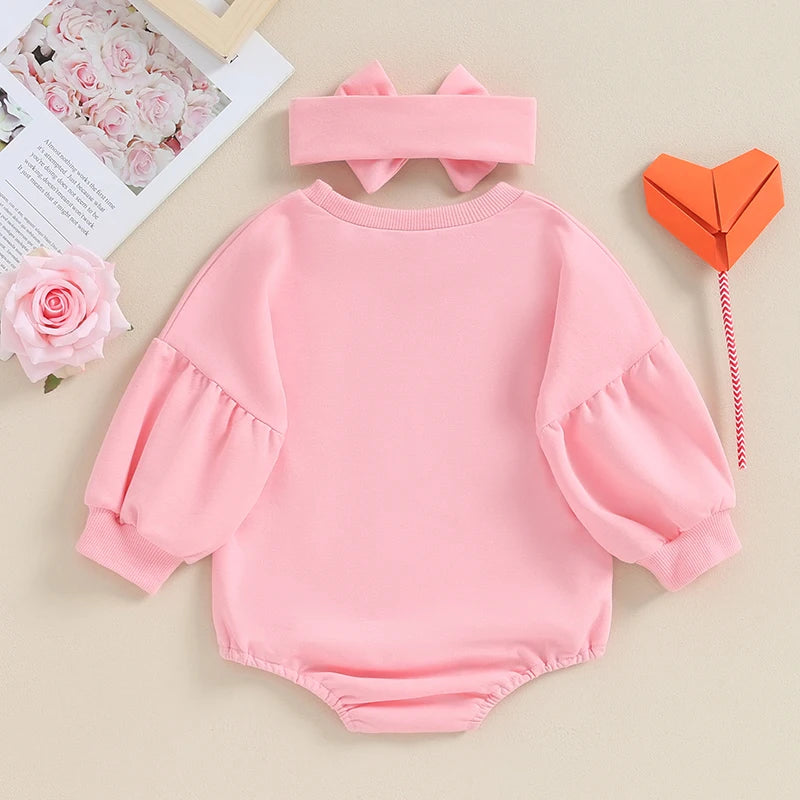 Baby Girls Love Romper