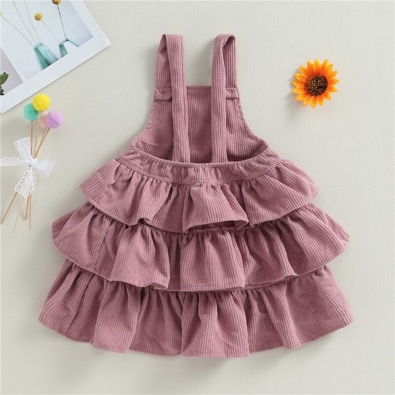 Girls Ruffle Summer Dress