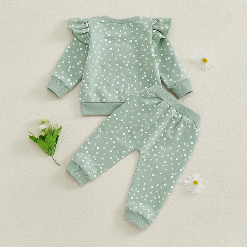 Girls Love Spotty Lounge Set