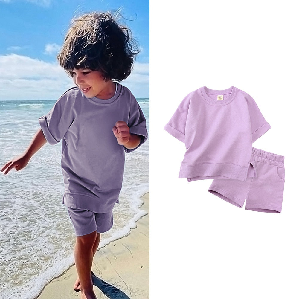 Boys T-shirt+Shorts Set