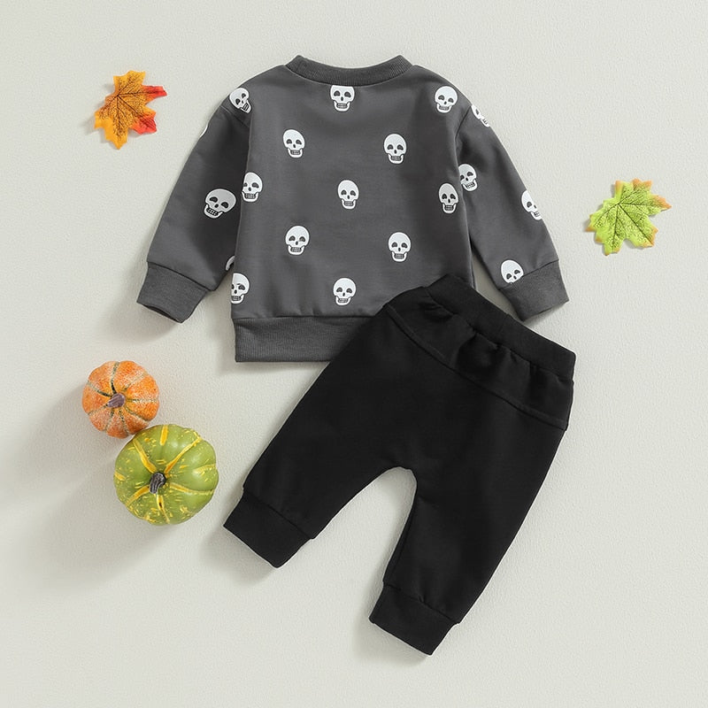 Boys Skull Tracksuit