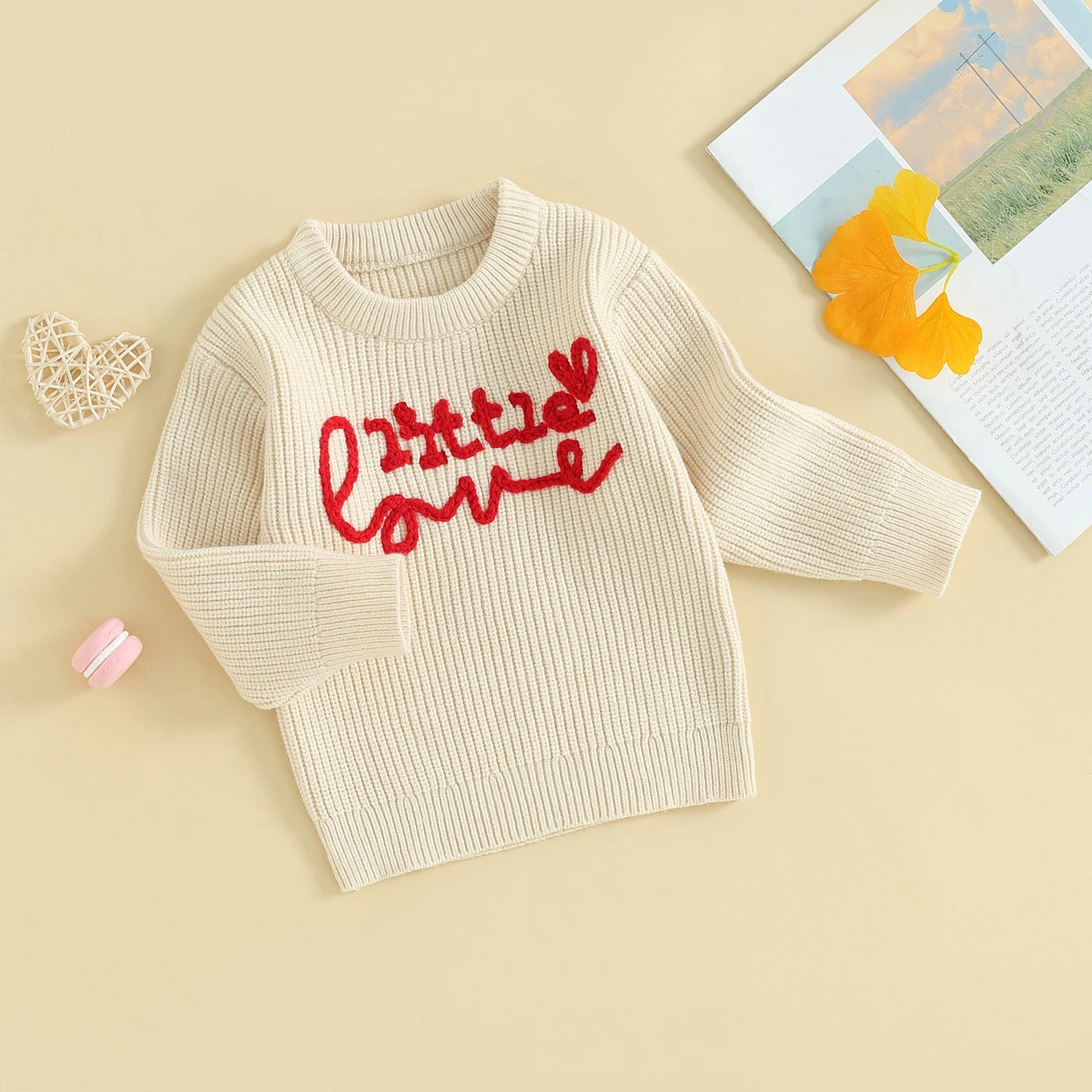 Children's Love Valentine's Day Knitted Jumpers