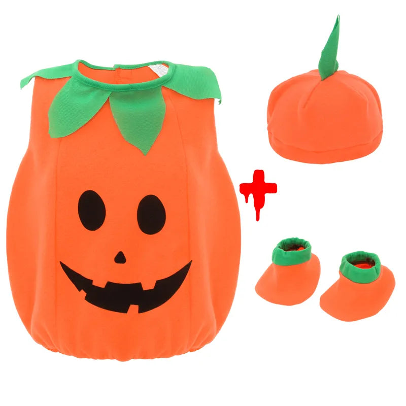 Children's Halloween Pumpkin Costume