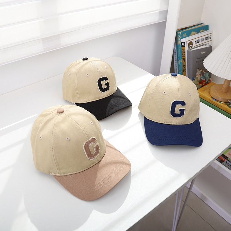 Children's G Embroidery Baseball Cap