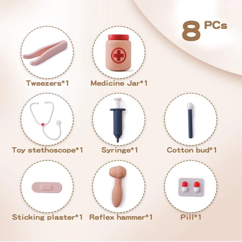 Children Silicone Doctors Set