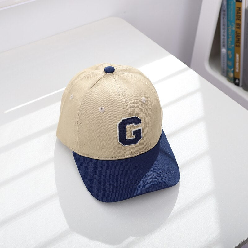 Children's G Embroidery Baseball Cap