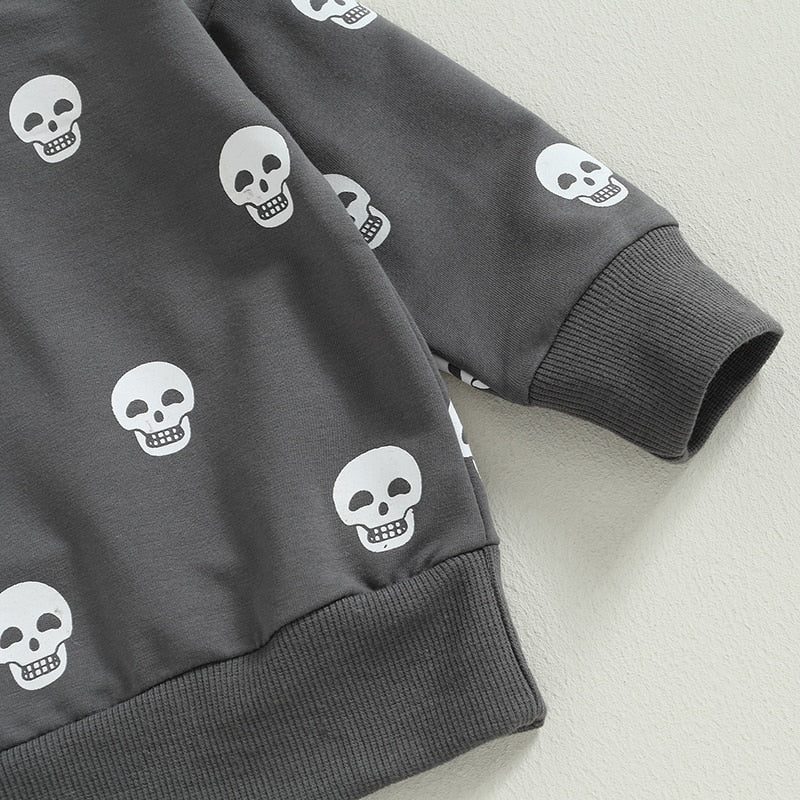 Boys Skull Tracksuit