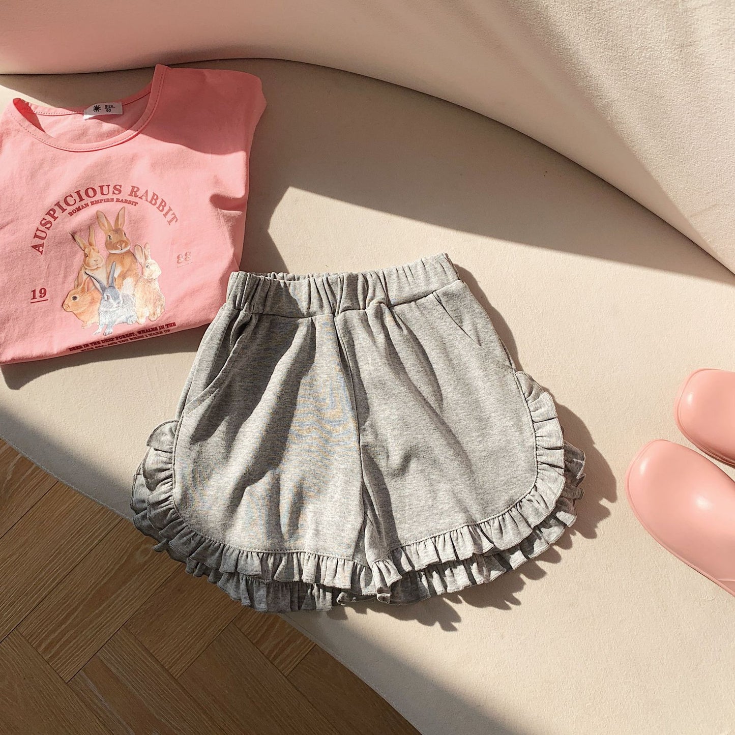 Girls Summer Shorts With Pocket