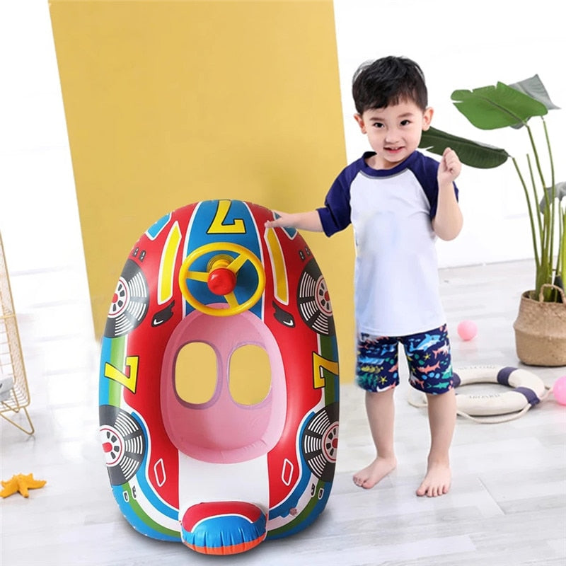 Baby inflatable seat swimming